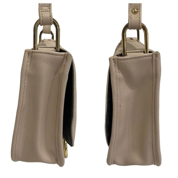 Olivia + Joy beige gold long crossbody handbag Purse - Faux Leather - boho - Picture 2 of 12